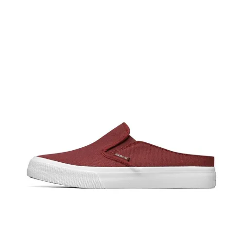 Skechers Canvas Shoes Men Low-Top Burgundy