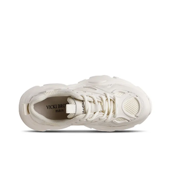 VICKI BROWN Jeans Low-Top Chunky Sneakers Women's-6