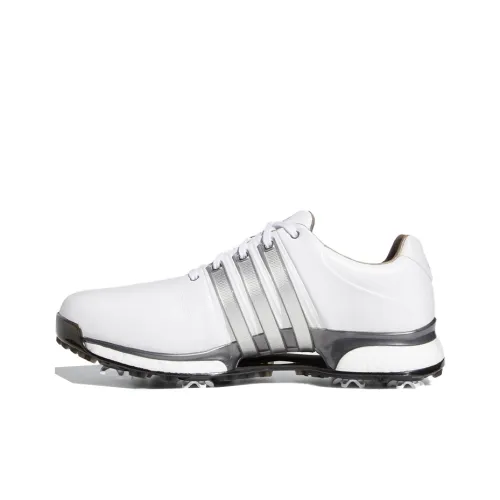 Adidas Tour360 Golf Shoes Men Low-Top Silver/White