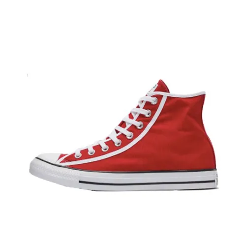 Converse Chuck Taylor All Star Canvas Shoes Unisex High-Top Red/White