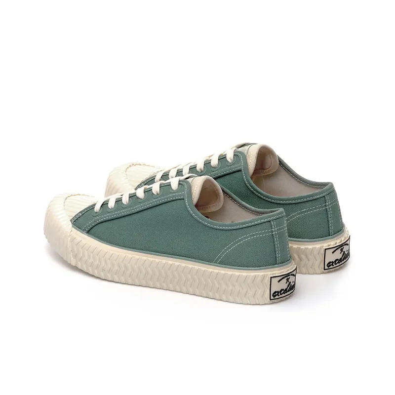 Excelsior Canvas Shoes Unisex Low Top Ore Green-2