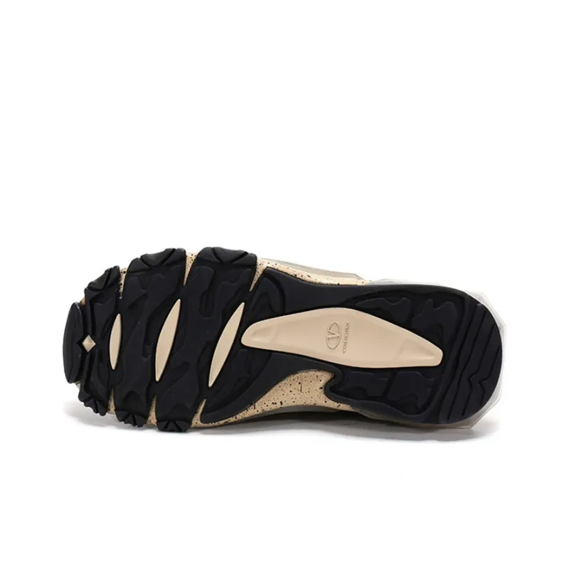 Valentino Bounce Low-Top Chunky Sneakers Men's Army Green Black Multicolor Old-fashioned-5