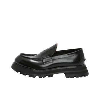 Alexander McQueen Penny Loafer Black Women's
