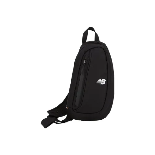 New Balance Polyester One Shoulder Crossbody Sling Bags Regular Unisex Black