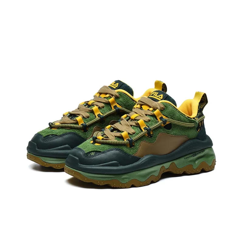 FILA FUSION Qd 96 X White Mountaineering 'Green Yellow'-1