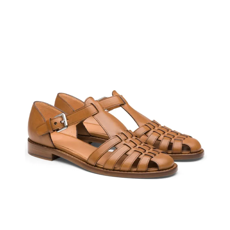 CHURCH'S Kelsey Peep Toe Sandals-3