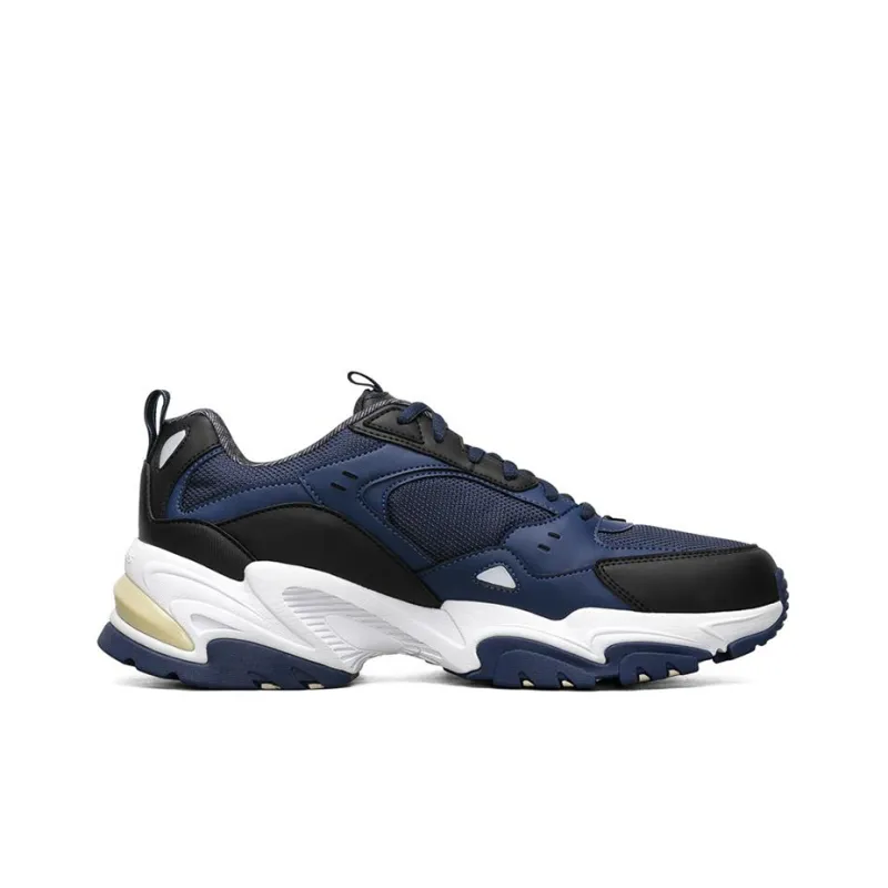 Skechers One Punch Man X Skechers Stamina V2 Low Top Running Shoes Blue/Black-1
