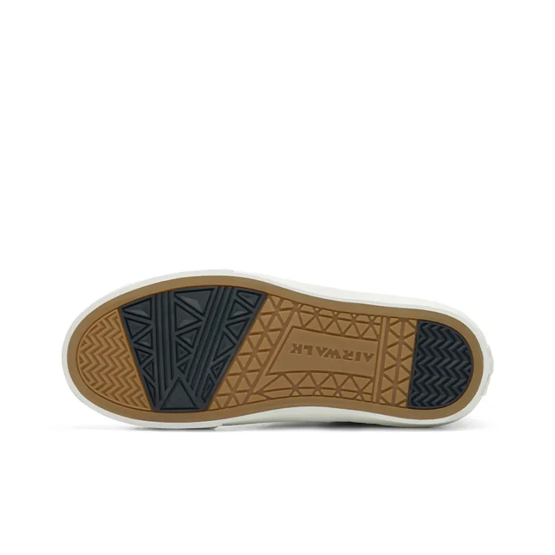 Airwalk Canvas Shoes Unisex Low-Top Khaki-4