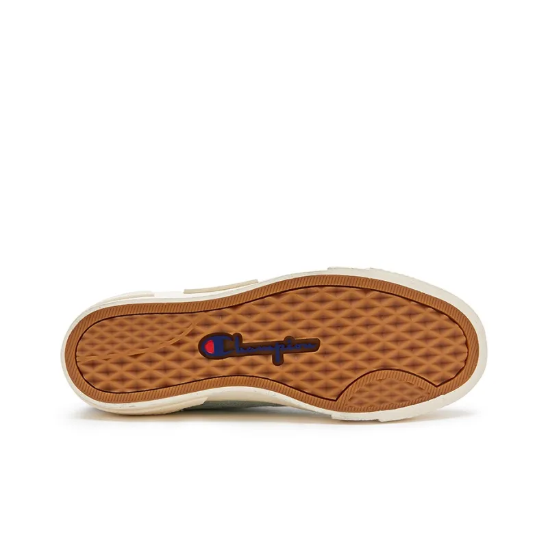Champion Campus Canvas Shoes Men High Top Blue-4