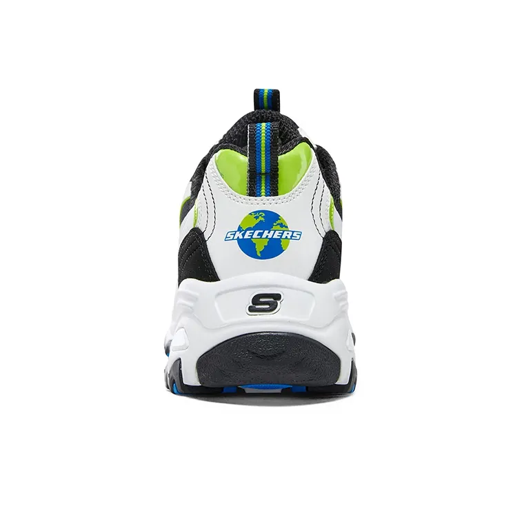 Skechers D'Lites 1.0 'White Black Multicolor' Women's-4