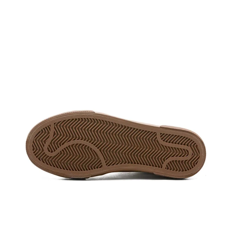 Warrior Anti Slip Wear Resistant Breathable Lightweight Low Top Canvas Shoes Unisex Beige Brown-4