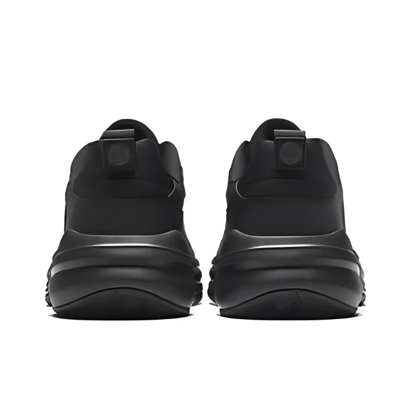 Anta ACE Anti Slip And Wear Resistant Breathable Low Top Chunky Sneakers Men's Black Gray-3