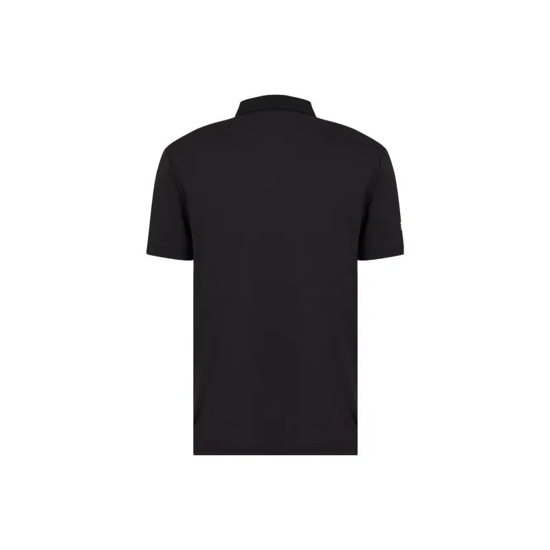 EMPORIO ARMANI Logo print Polo Shirt-1