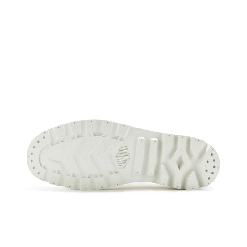 Smiley X Palladium Pampa Canvas Shoes Unisex Low Top White-4