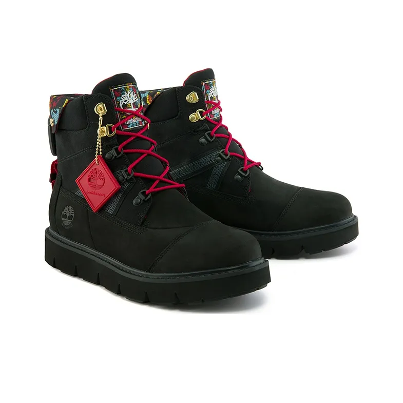 Timberland Abrasion Resistant Knee High Outdoor Boots Men's Black-3