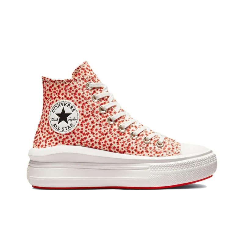 Converse Chuck Taylor All Star Move Platform Hi Poppy Natural Ivory Women's-1
