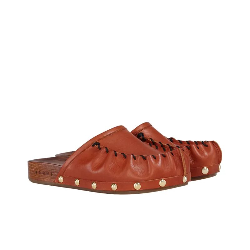 MARNI Women's Casual Shoes Women's Dark Red-3