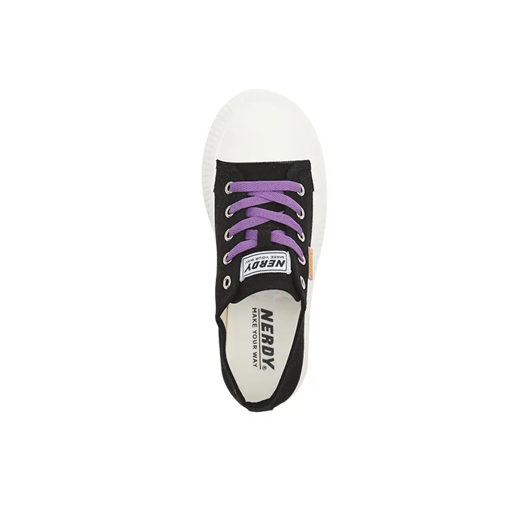 NERDY Slip Resistant Breathable Lightweight Low Top Canvas Shoes Unisex-4