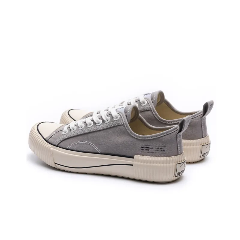 Excelsior Canvas Shoes Unisex Low Top Sky Gray-2