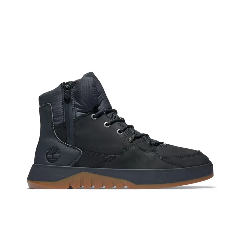 Timberland Supaway Side Zip Boots 'Black Nubuck'-1