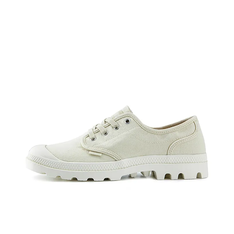 Palladium Pampa Oxford Anti Slip Wear Resistant Breathable Lightweight Warm Low Top Canvas Shoes Men's Light Cyan-0