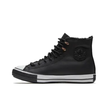 Converse Chuck Taylor All Star Winter Hi Sherpa Leather Black