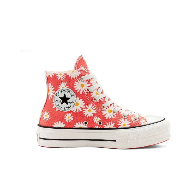 Converse Women's Chuck Taylor All Star Platform High 'Camp Daisies' Women's-1