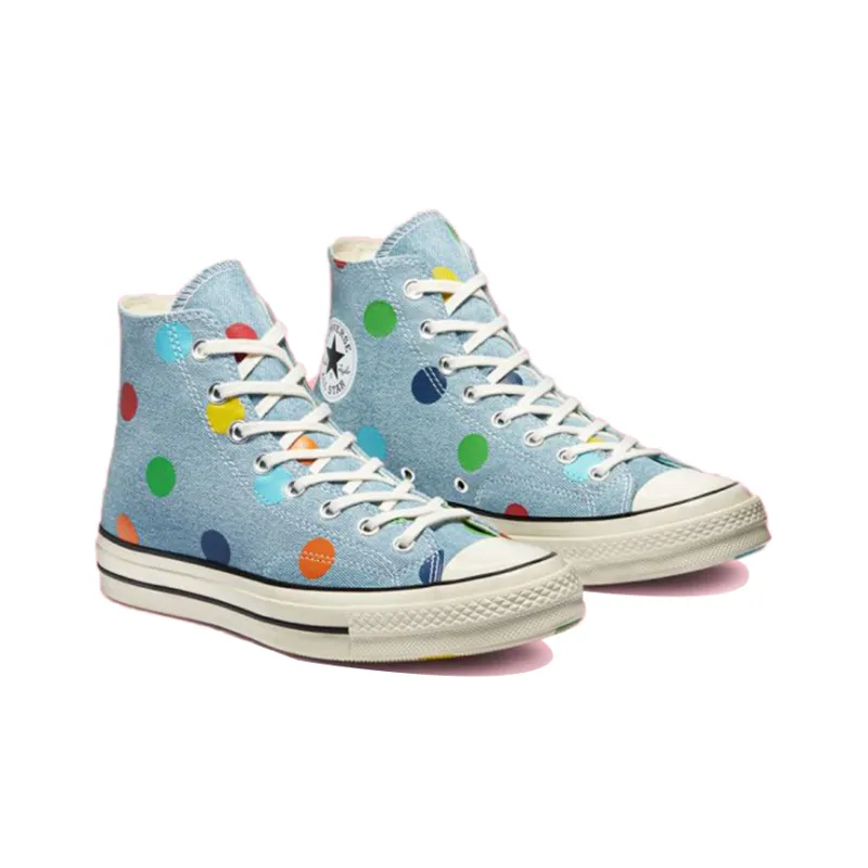 Converse Chuck Taylor All Star 70 Hi Golf Wang Denim Polka Dots-2