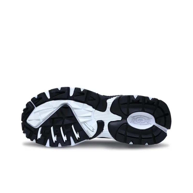 Skechers Stamina Running Shoes 'White Black'-4