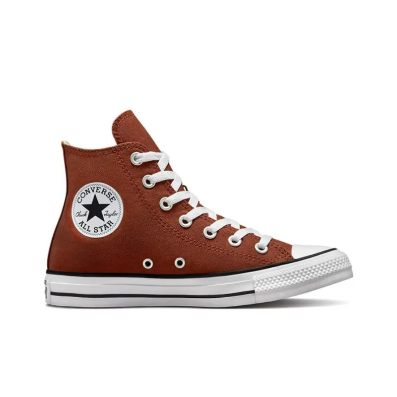 Converse Chuck Taylor All Star Anti Slip Wear Resistant High Top Canvas Shoes Unisex Rusty Orange-1