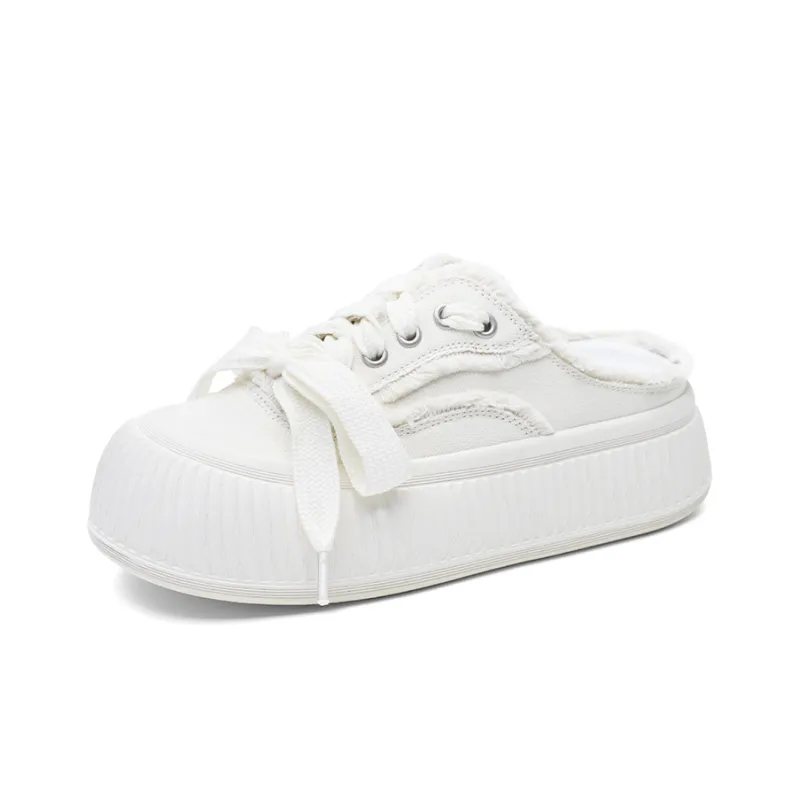 Dickies Low Top Canvas Shoes Women's Beige-1