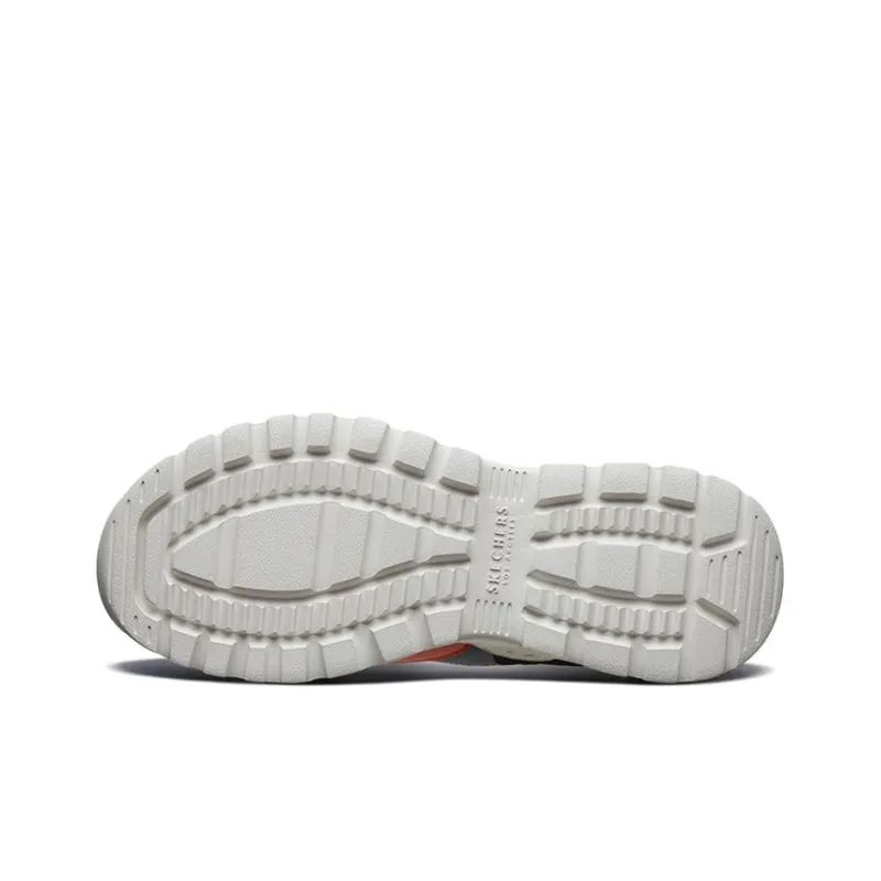 Skechers Street B-Rad Cushioning Anti-Slip And Wear-Resistant Low-Top Chunky Sneakers Women's Gray Color-4