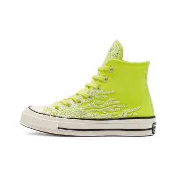 Converse Chuck Taylor All Star 70 Hi Glitter Shine Lemon Women's
