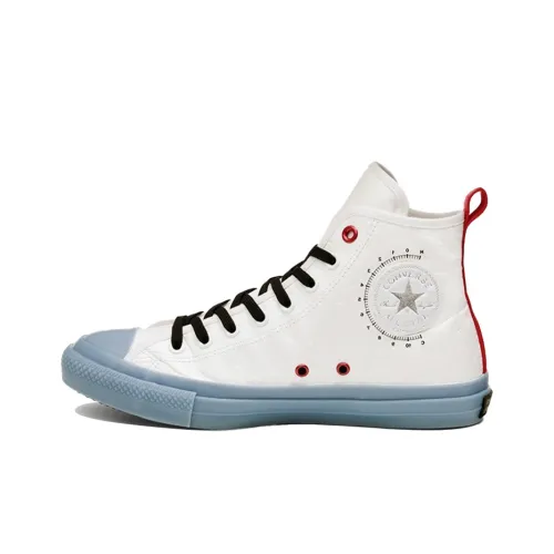 Converse Chuck Taylor All Star 100 Hi Spacesuit NASA White Blue