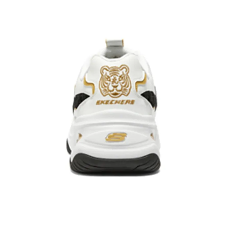 Skechers D'lites 4.0 'White Black Gold' Women's-3