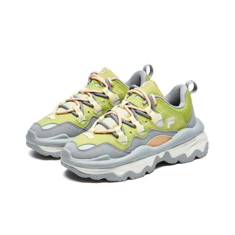 FILA FUSION QD96 Athletic Shoes 'Green Grey' Women's-1