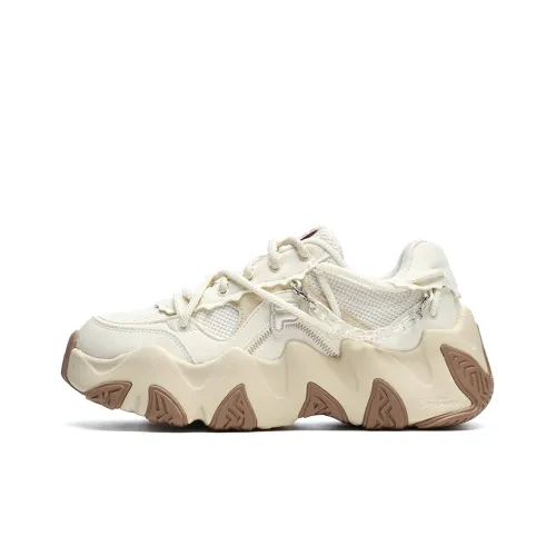 FILA FUSION Starfish Chunky Sneakers Women's Low-Top Light Beige/Off White