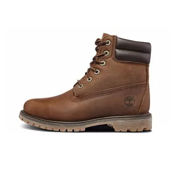 Timberland Waterville 6 Inch Double Collar Waterproof Boots ' Brown Nubuck'' Women's