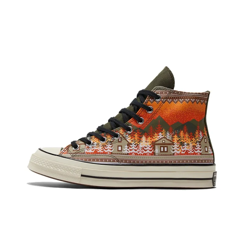 Converse Chuck 70 High 'Holiday Sweater Orange'-0