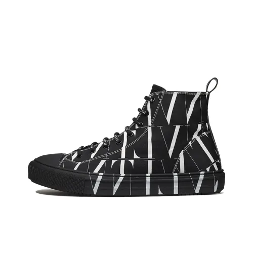 Valentino VLTN Giggies High Top Black White