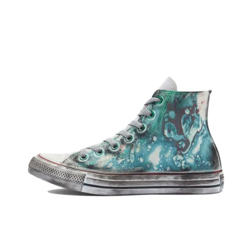 Converse Chuck Taylor All Star Canvas Shoes Unisex High-Top Glass Blue/Gray