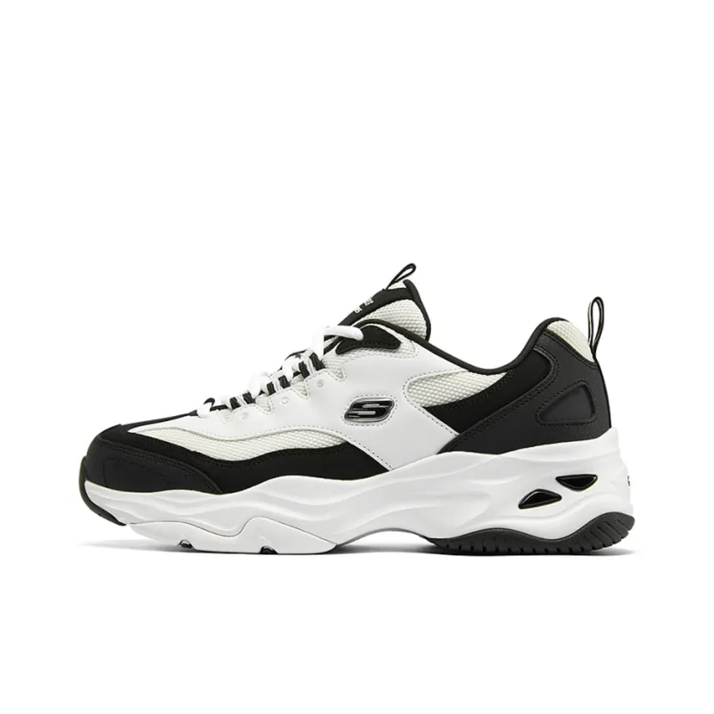 Skechers D'Lites 4.0 'Black White' Women's-0