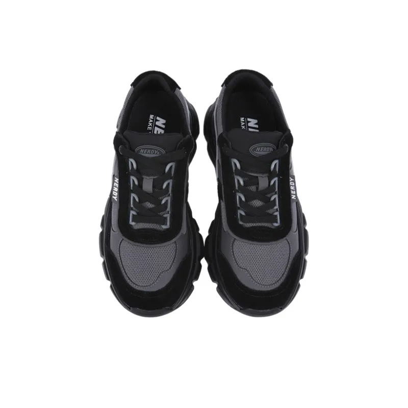 NERDY Abrasion-Resistant Low-Top Chunky Sneakers Women's-16