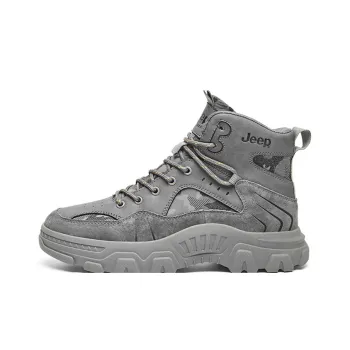 Jeep Casual Outdoor Boots Unisex Gray