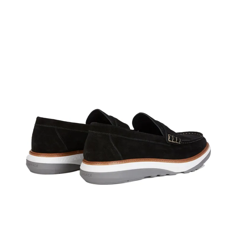 VERSACE Loafers Women's Black-3
