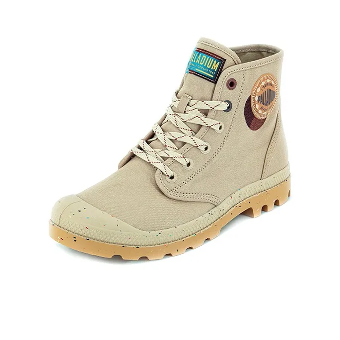 Palladium Pampa Outdoor Boots Unisex Almond Powders-1