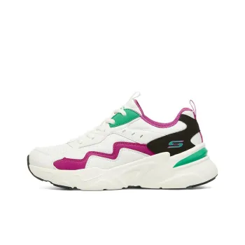Skechers Bobs Bamina 'White Green Pink' Women's