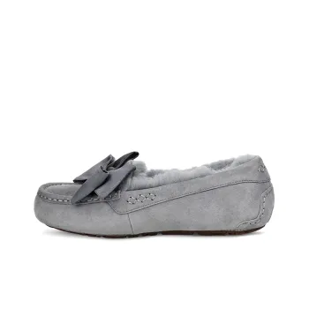 UGG Clara Glam Bow Slip On Grey Women's