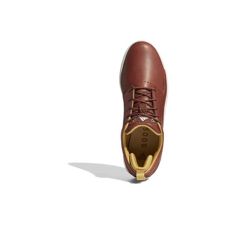 Adidas Flopshot Spikeless Golf Shoes Men Low-Top Brown-4