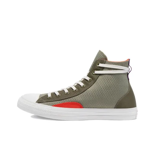 Converse Chuck Taylor All Star Canvas Shoes Unisex High-Top Olive Green